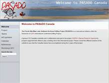 Tablet Screenshot of can-pasado.ete.inrs.ca